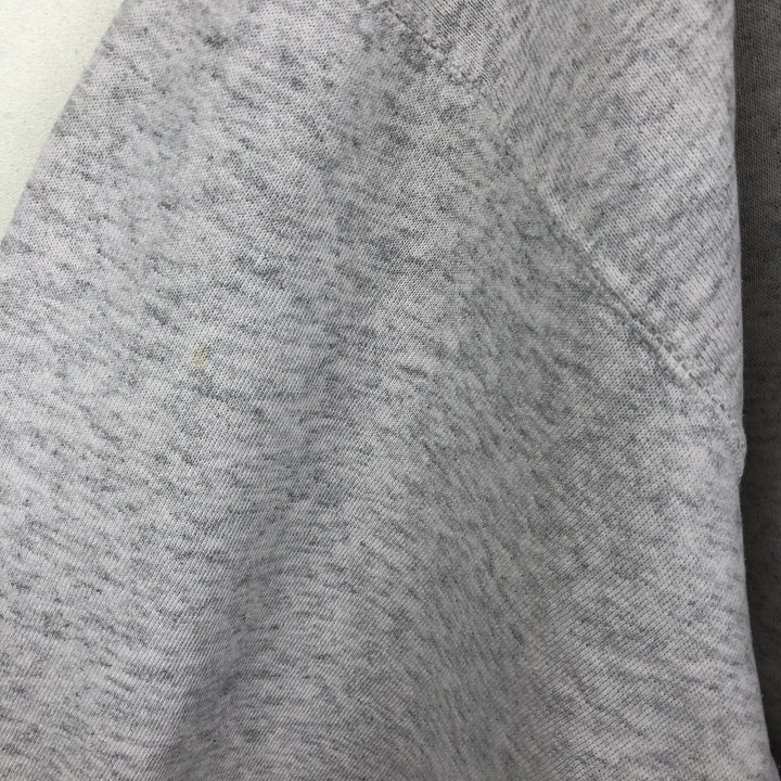 90'S Santee Heavy Weight Triple Print College Sweatshirt, Made in USA, Men's XL equivalent, Vintage cotton gray type Vintage Second Hand
