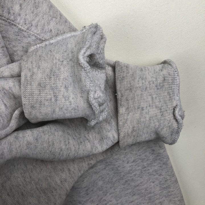 90'S Santee Heavy Weight Triple Print College Sweatshirt, Made in USA, Men's XL equivalent, Vintage cotton gray type Vintage Second Hand