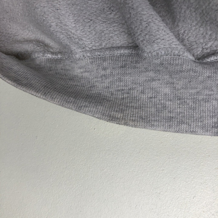 90'S Santee Heavy Weight Triple Print College Sweatshirt, Made in USA, Men's XL equivalent, Vintage cotton gray type Vintage Second Hand