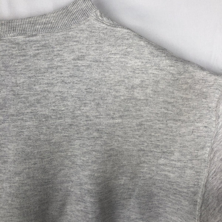 90'S Russell College Sweatshirt, Made in USA, Men's L, Vintage cotton gray type Vintage Second Hand