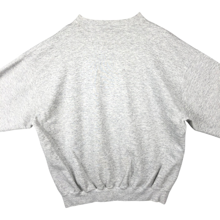 SAVVY College Sweatshirt, Made in USA, Men's XXL equivalent. polyester gray type Vintage Second Hand
