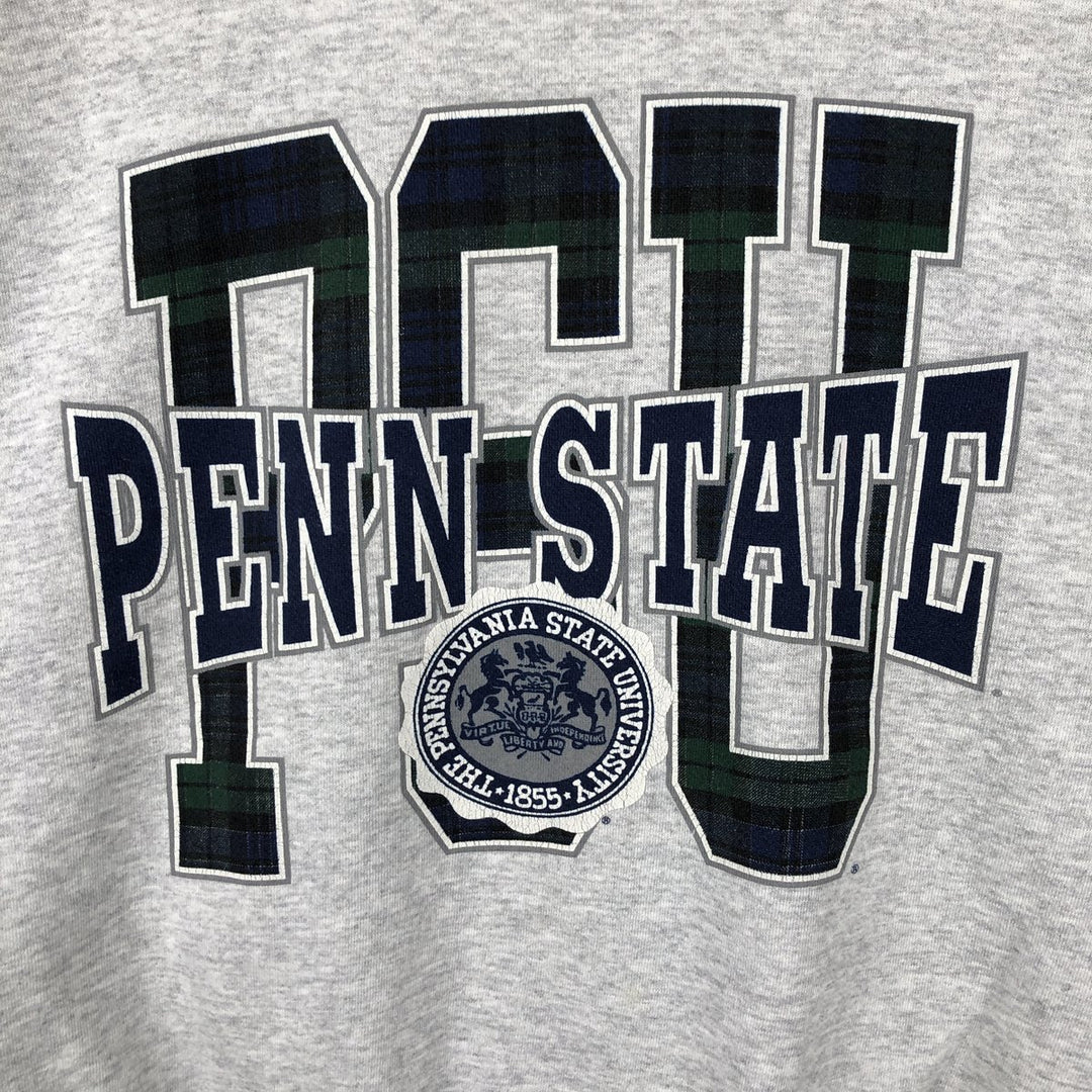 SAVVY College Sweatshirt, Made in USA, Men's XXL equivalent. polyester gray type Vintage Second Hand