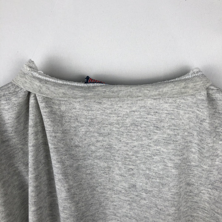 SAVVY College Sweatshirt, Made in USA, Men's XXL equivalent. polyester gray type Vintage Second Hand