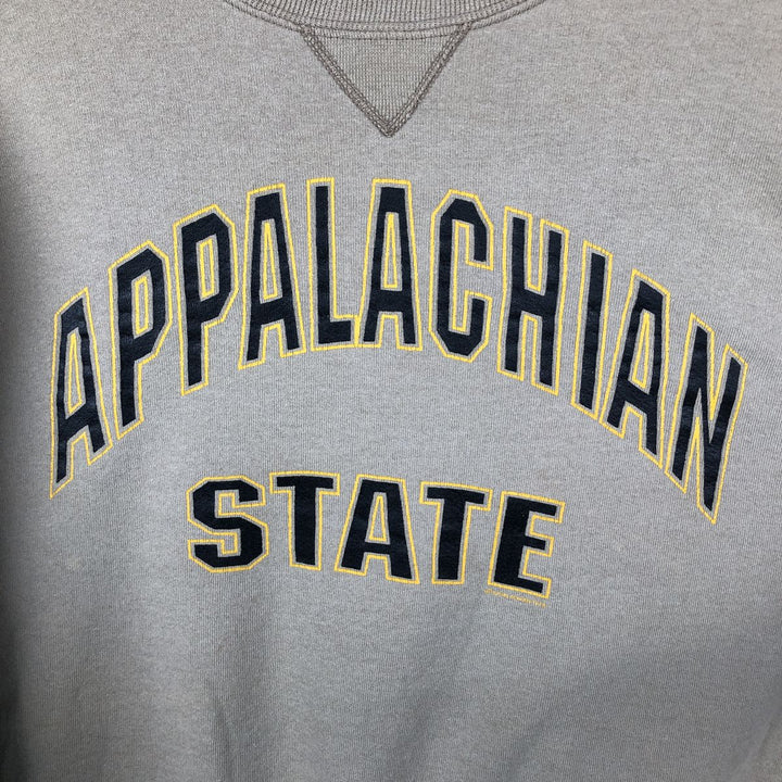 90'S Russell College Sweatshirt, Made in USA, Men's XL, Vintage cotton Beige type Vintage Second Hand