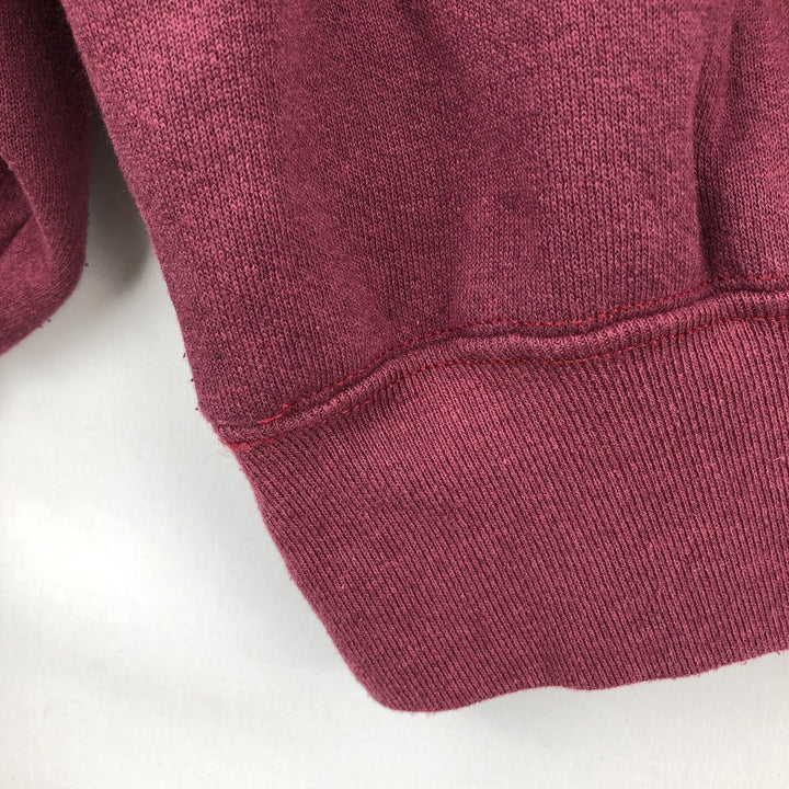 90'S Dodger College Sweatshirt, Made in USA, Men's XL equivalent, Vintage cotton burgundy type Vintage Second Hand