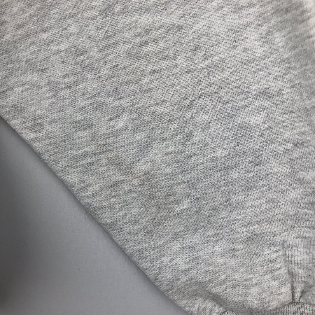 90'S JERSEY'S SUPER SWEATS Triple Print College Sweatshirt, Made in USA, Men's XXL equivalent, Vintage cotton gray type Vintage Second Hand