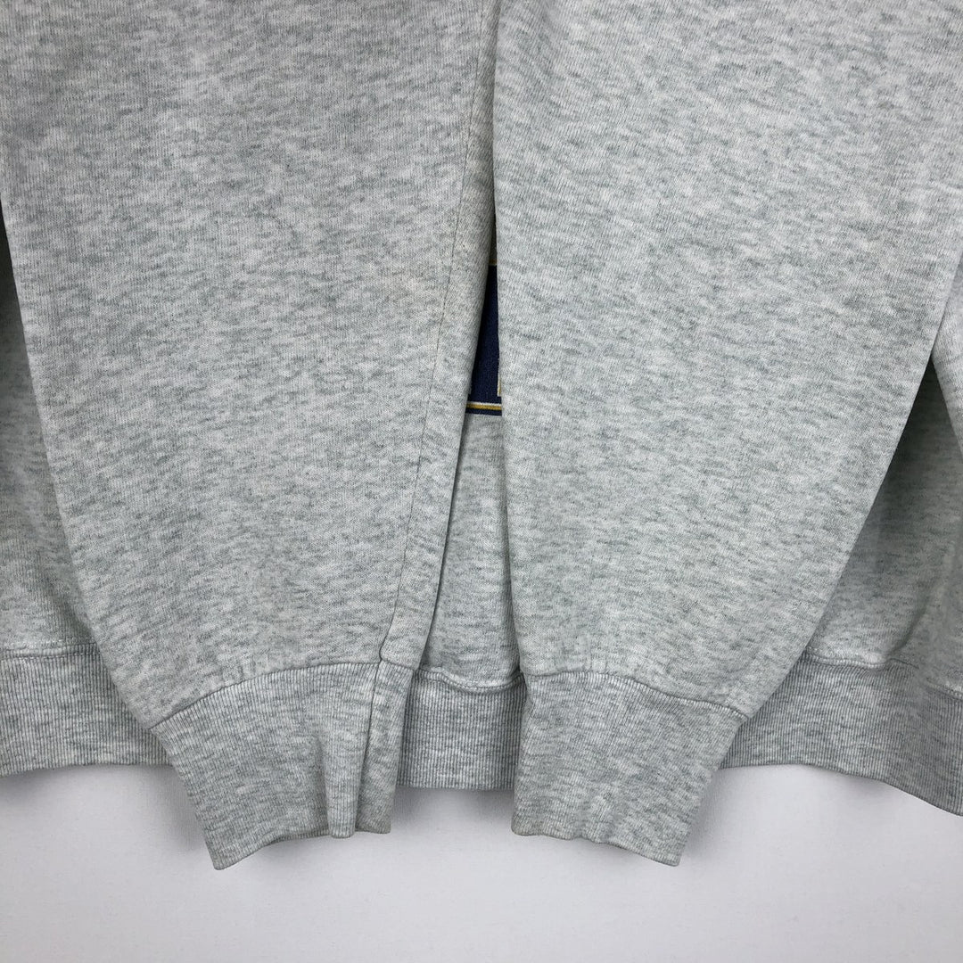 2000'S Fruit of the Loom BEST MICHIGAN University of Michigan College Sweatshirt (Men's Size L) cotton gray type Vintage Second Hand