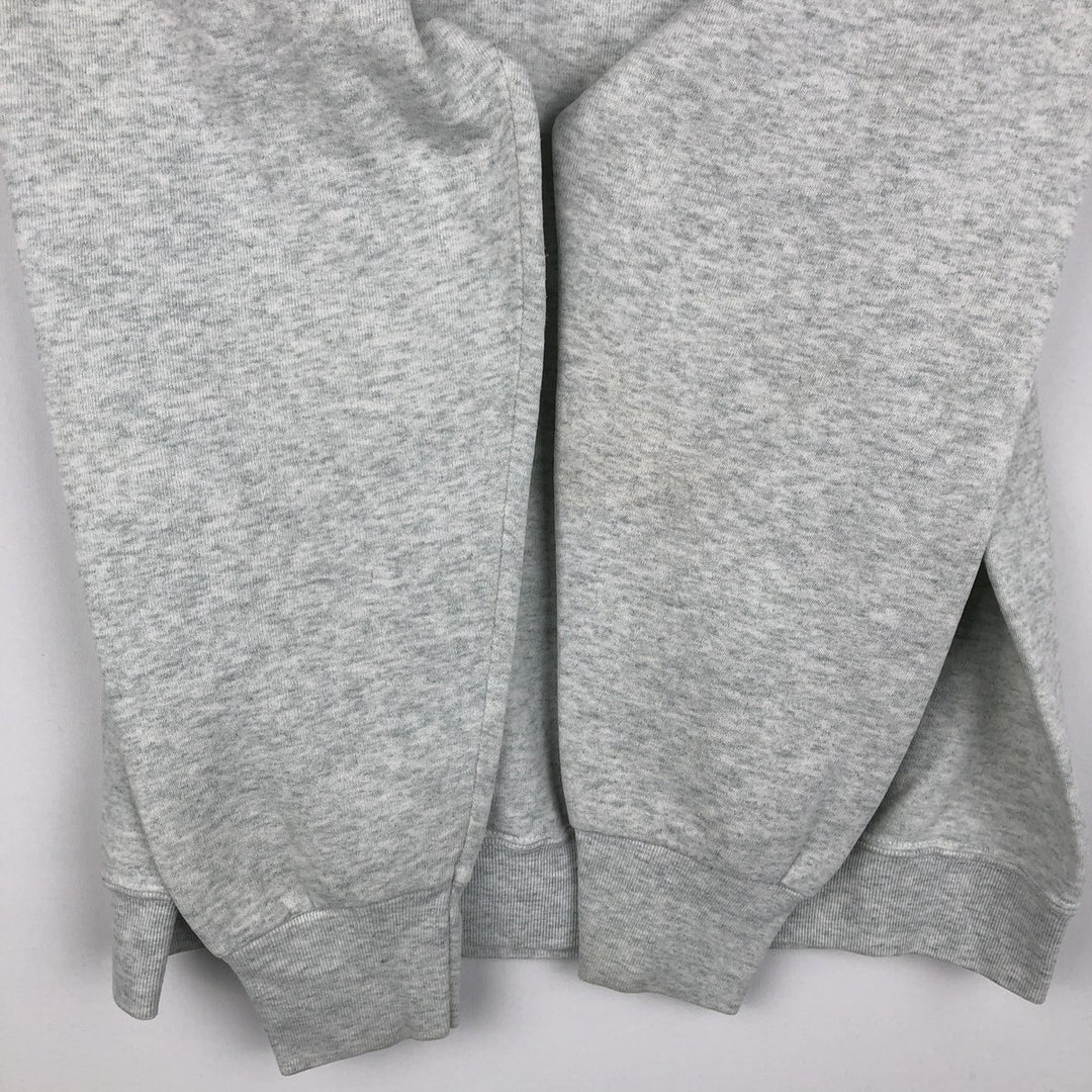 2000'S Fruit of the Loom BEST MICHIGAN University of Michigan College Sweatshirt (Men's Size L) cotton gray type Vintage Second Hand