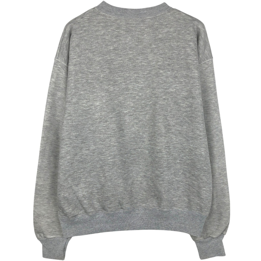 90'S BIKE NOTRE DAME University of Notre Dame College Sweatshirt, Men's Size L (approx.), Vintage acrylic gray type Vintage Second Hand
