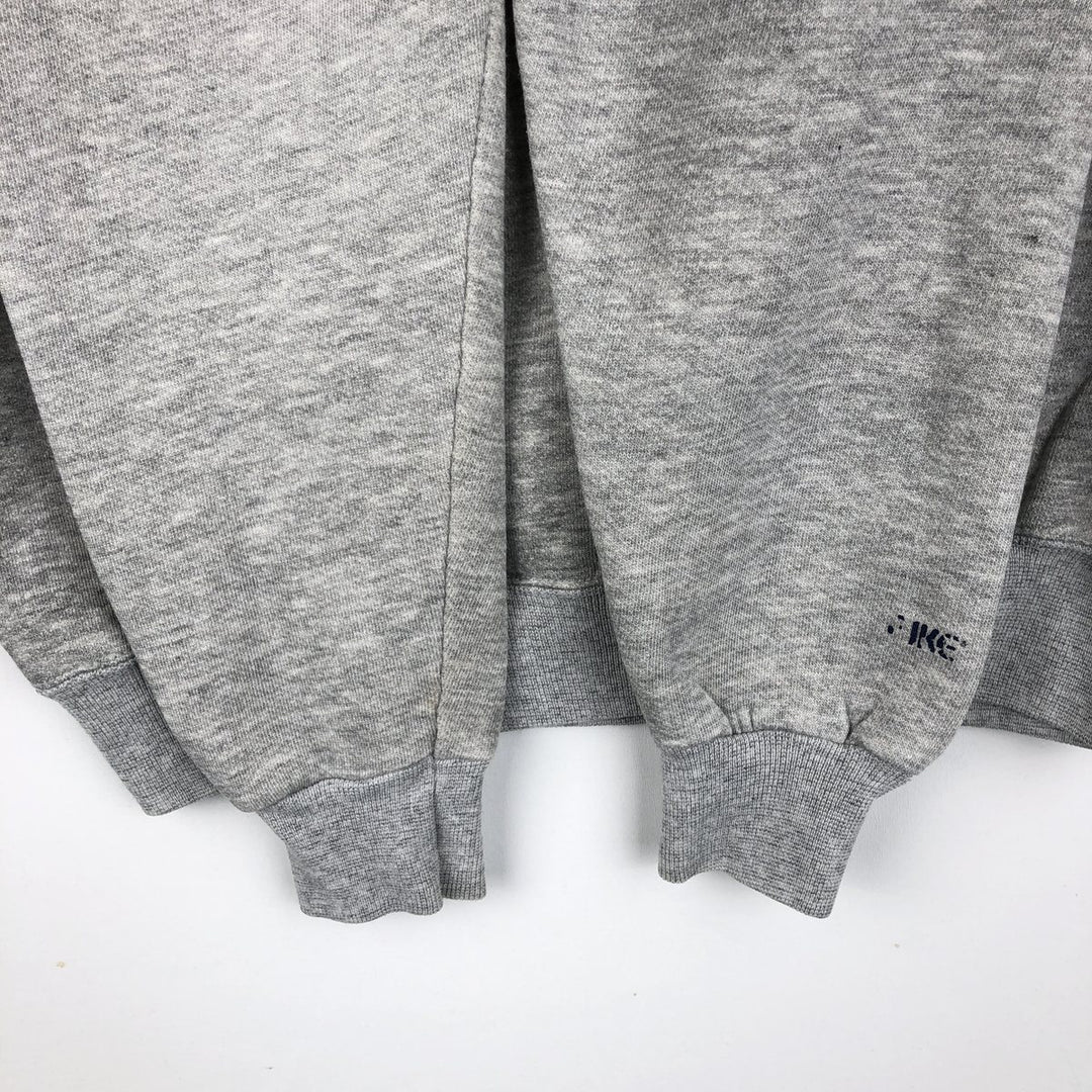 90'S BIKE NOTRE DAME University of Notre Dame College Sweatshirt, Men's Size L (approx.), Vintage acrylic gray type Vintage Second Hand
