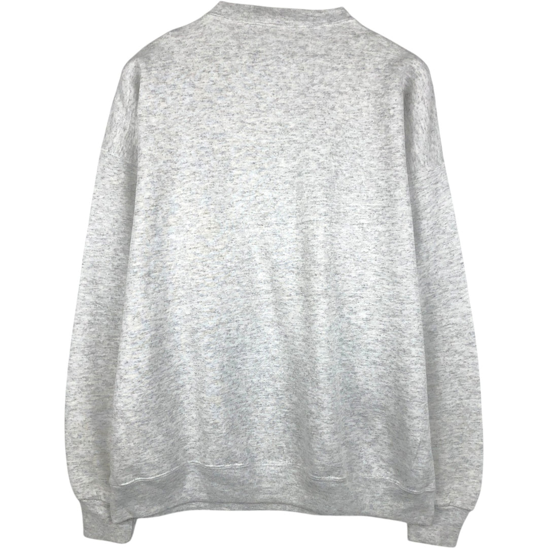 SANTEE sweats OHIO STATE Ohio State University College Sweatshirt, Made in USA, Men's XXL equivalent. cotton gray type Vintage Second Hand