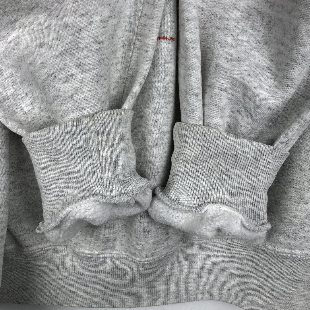 SANTEE sweats OHIO STATE Ohio State University College Sweatshirt, Made in USA, Men's XXL equivalent. cotton gray type Vintage Second Hand