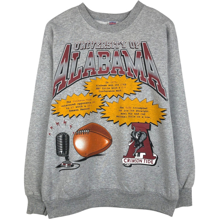 TEAMEOWORK College Sweatshirt (Men's XL equivalent) unclear gray type Vintage Second Hand