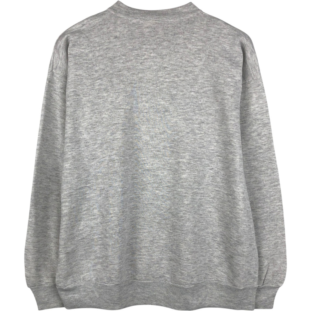 Vintage 90'S Jerzees college sweatshirt, made in the USA, men's size XL cotton gray type Vintage Second Hand