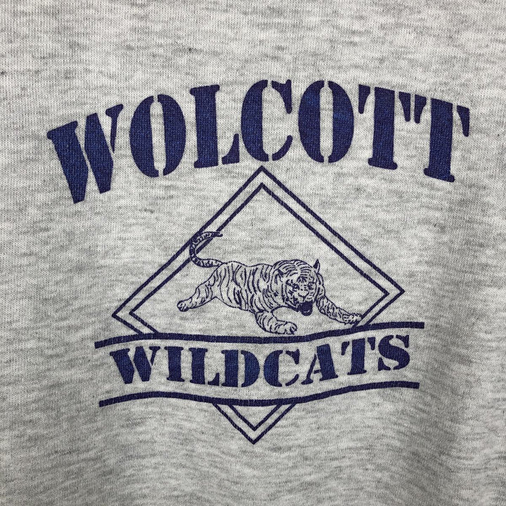 Vintage 90'S Jerzees college sweatshirt, made in the USA, men's size XL cotton gray type Vintage Second Hand