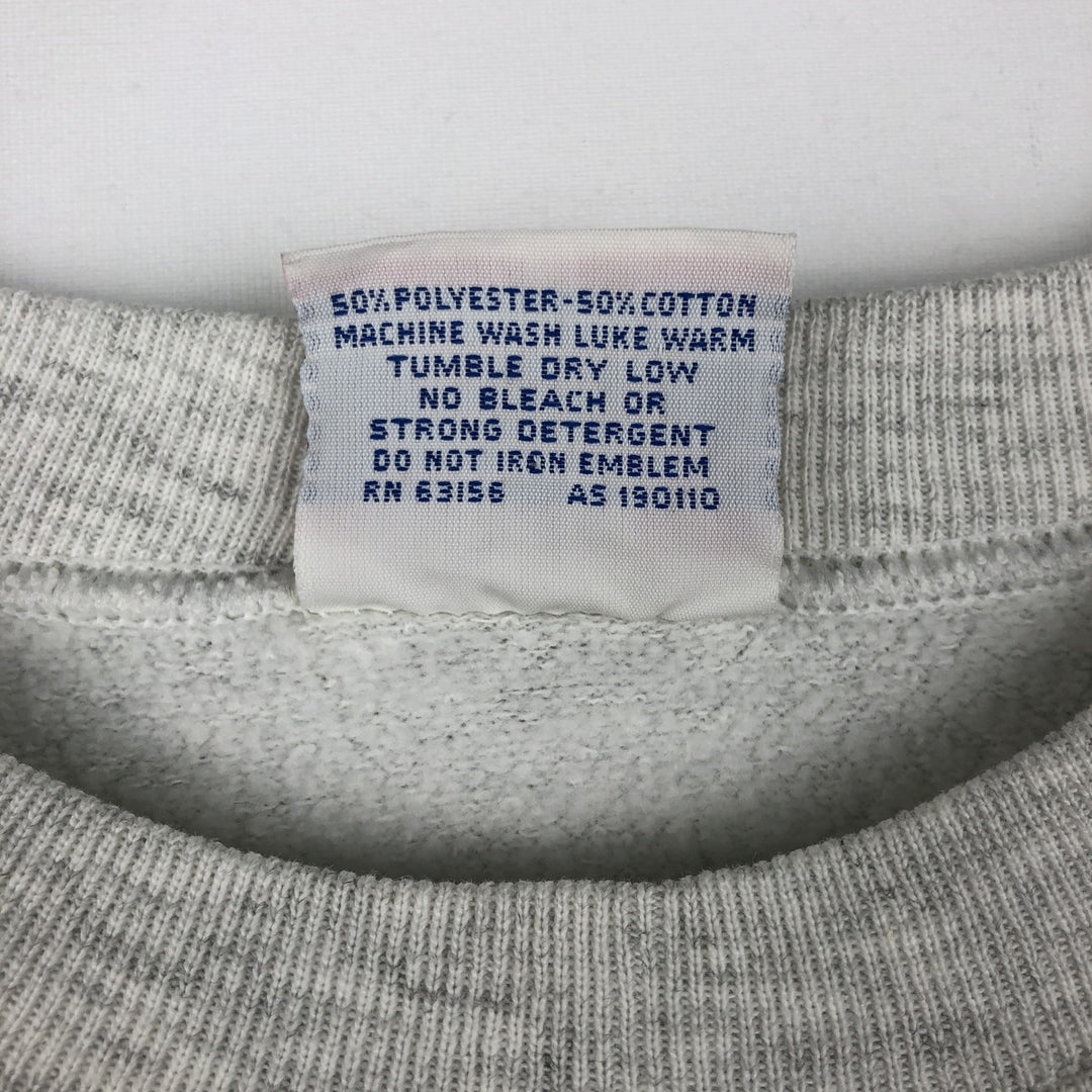 SPA Sportswear College Sweatshirt, Made in USA, Men's Size M polyester gray type Vintage Second Hand