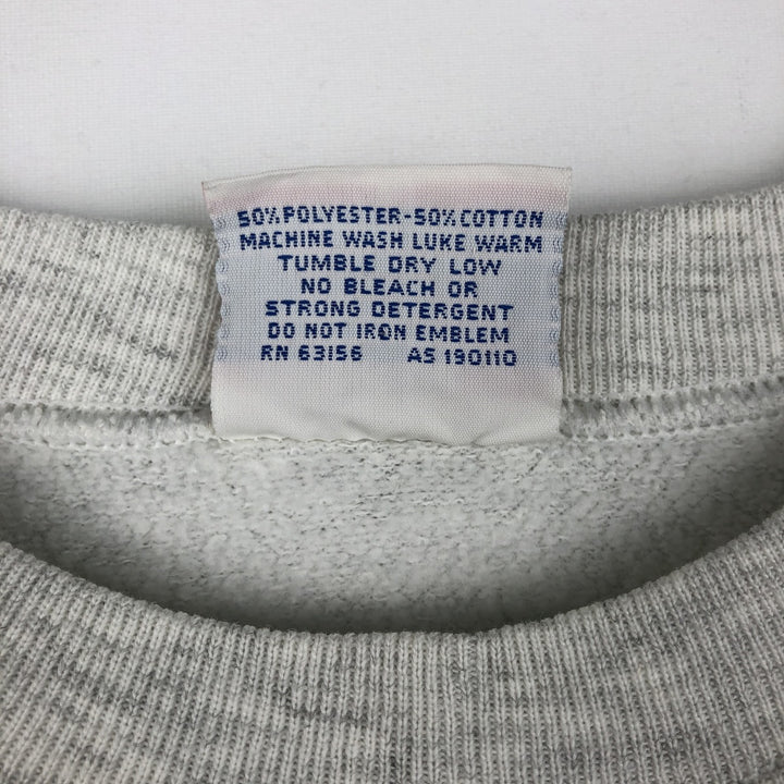 SPA Sportswear College Sweatshirt, Made in USA, Men's Size M polyester gray type Vintage Second Hand