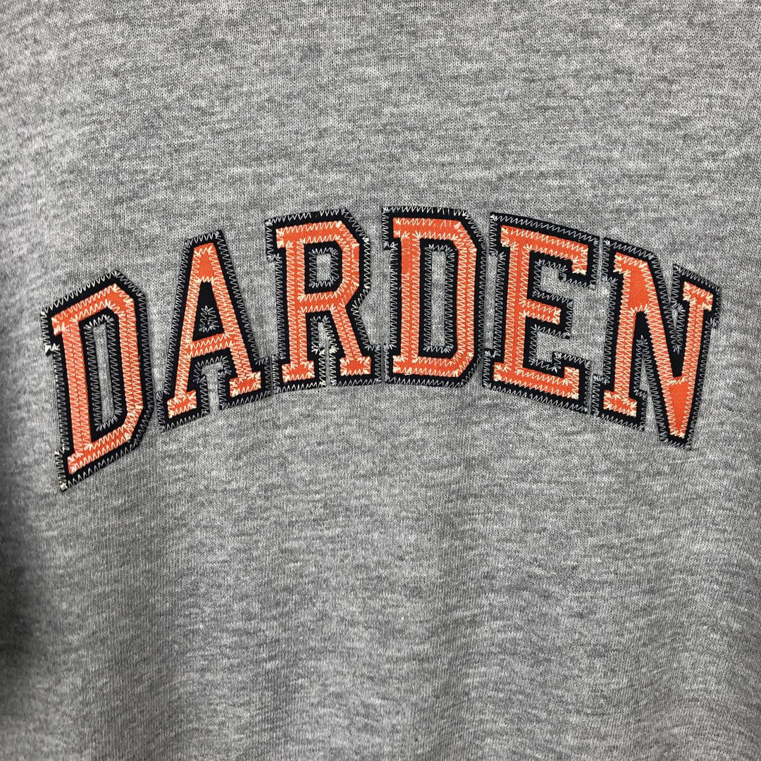 The Cotton Exchange College Sweatshirt, Made in USA, Men's Size L cotton gray type Vintage Second Hand