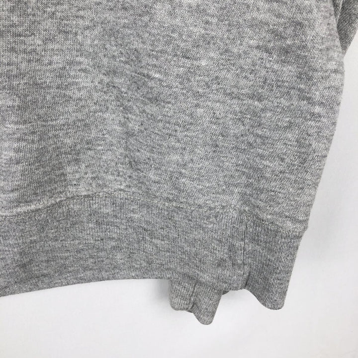 The Cotton Exchange College Sweatshirt, Made in USA, Men's Size L cotton gray type Vintage Second Hand
