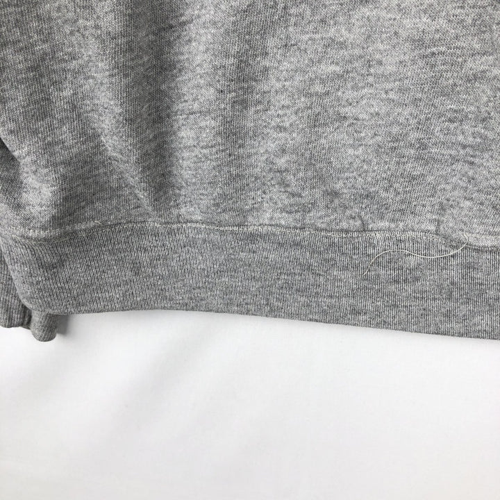 The Cotton Exchange College Sweatshirt, Made in USA, Men's Size L cotton gray type Vintage Second Hand