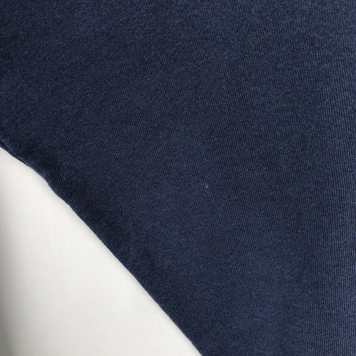 90'S Fruit of the Loom University of Wisconsin College Sweatshirt, Men's Size XL (Equivalent), Vintage unclear navy blue type Vintage Second Hand