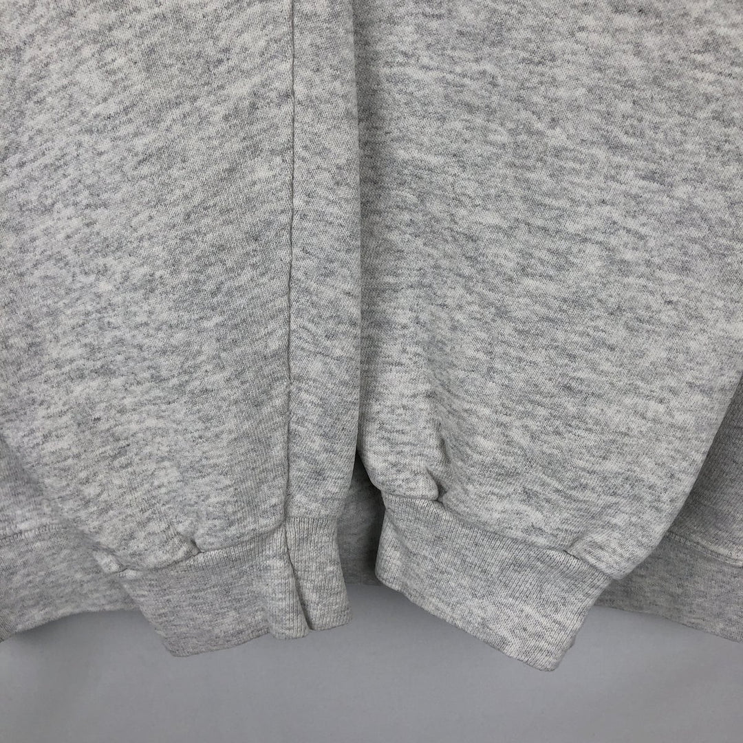 90'S GENUS MICHIGAN University of Michigan College Sweatshirt, Made in USA, Men's Size L (approx.), Vintage cotton gray type Vintage Second Hand