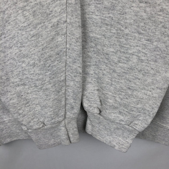 90'S GENUS MICHIGAN University of Michigan College Sweatshirt, Made in USA, Men's Size L (approx.), Vintage cotton gray type Vintage Second Hand