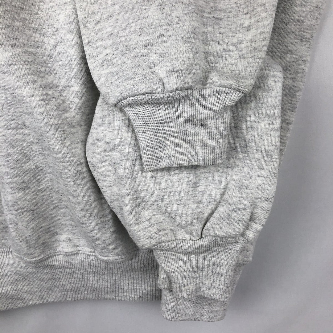 80s-90'S JERSEY'S SUPER SWEATS University of Iowa College Sweatshirt, Made in USA, Men's XL equivalent. cotton gray type Vintage Second Hand