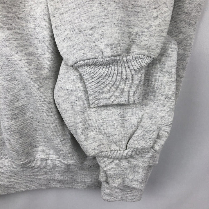 80s-90'S JERSEY'S SUPER SWEATS University of Iowa College Sweatshirt, Made in USA, Men's XL equivalent. cotton gray type Vintage Second Hand