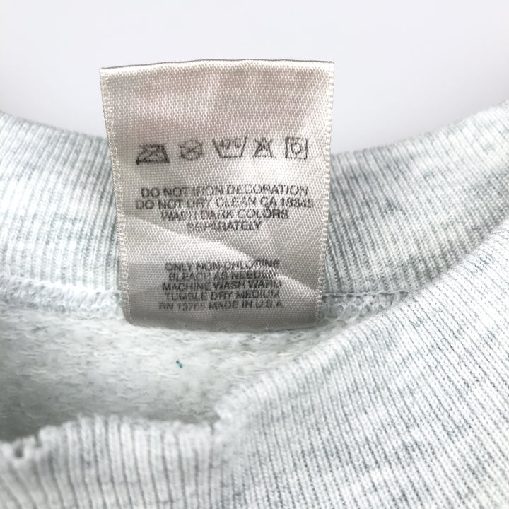 90'S Fruit of the Loom Iowa State University College Sweatshirt, Made in USA, Men's XL equivalent, Vintage cotton gray type Vintage Second Hand