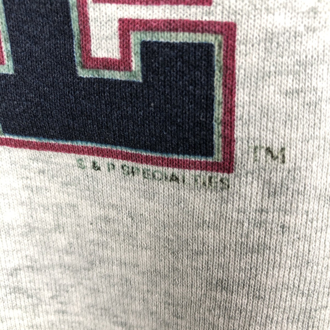 90'S Fruit of the Loom Iowa State University College Sweatshirt, Made in USA, Men's XL equivalent, Vintage cotton gray type Vintage Second Hand