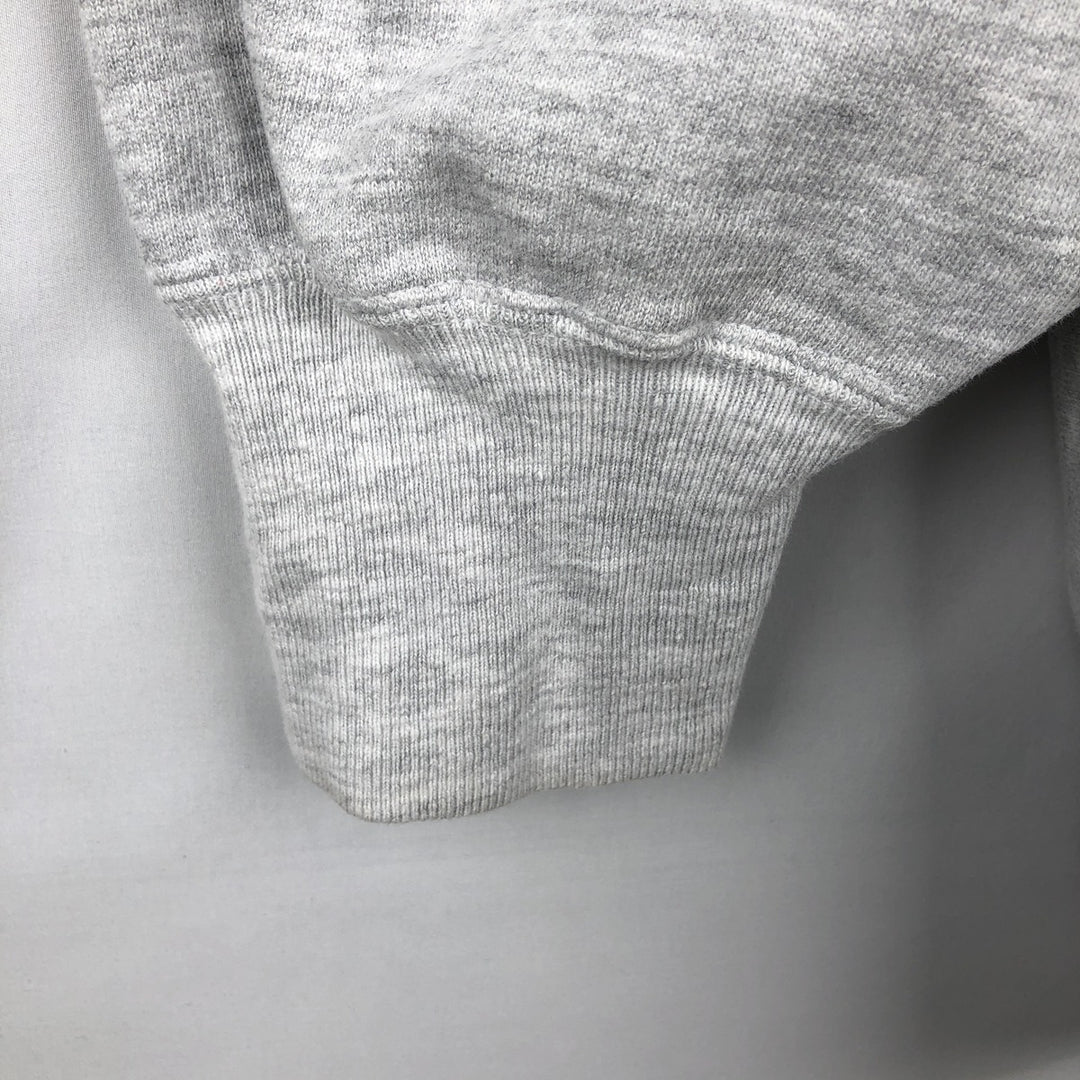 Vintage 90'S Champion Reverse Weave College Sweatshirt with Embroidered Tag, Men's Size XXL cotton gray type Vintage Second Hand