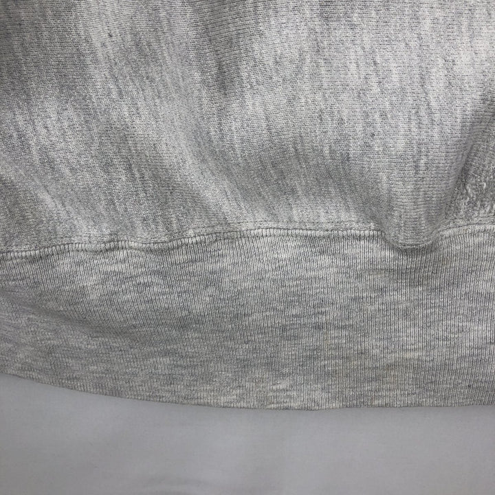 90'S Champion Reverse Weave Embroidered Tag College Sweatshirt Trainer Made in USA Men's XXL Vintage cotton gray type Vintage Second Hand