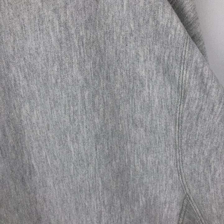 90'S Champion Reverse Weave Embroidered Tag College Sweatshirt Trainer Made in USA Men's XXL Vintage cotton gray type Vintage Second Hand