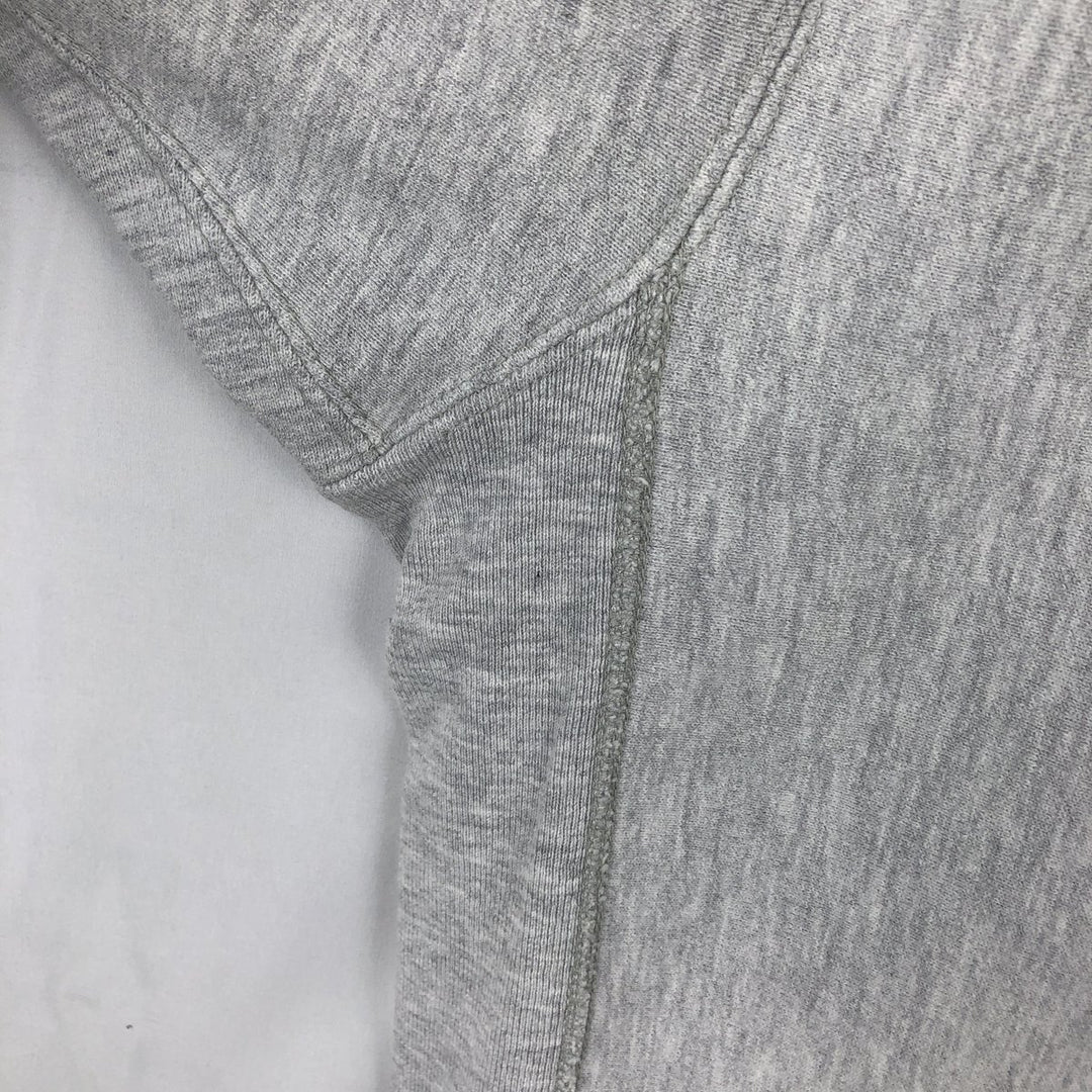 90'S Champion Reverse Weave Embroidered Tag College Sweatshirt Trainer Made in USA Men's XXL Vintage cotton gray type Vintage Second Hand
