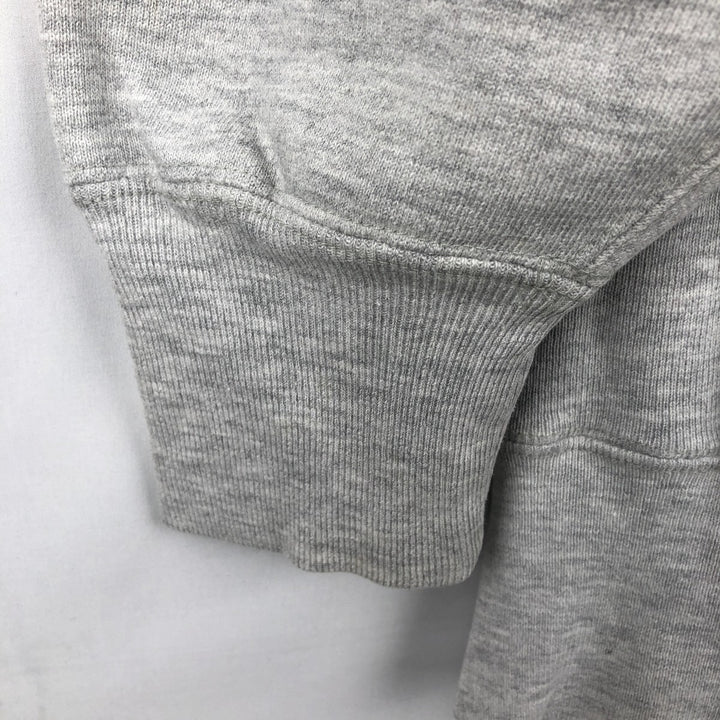 90'S Champion Reverse Weave Embroidered Tag College Sweatshirt Trainer Made in USA Men's XXL Vintage cotton gray type Vintage Second Hand