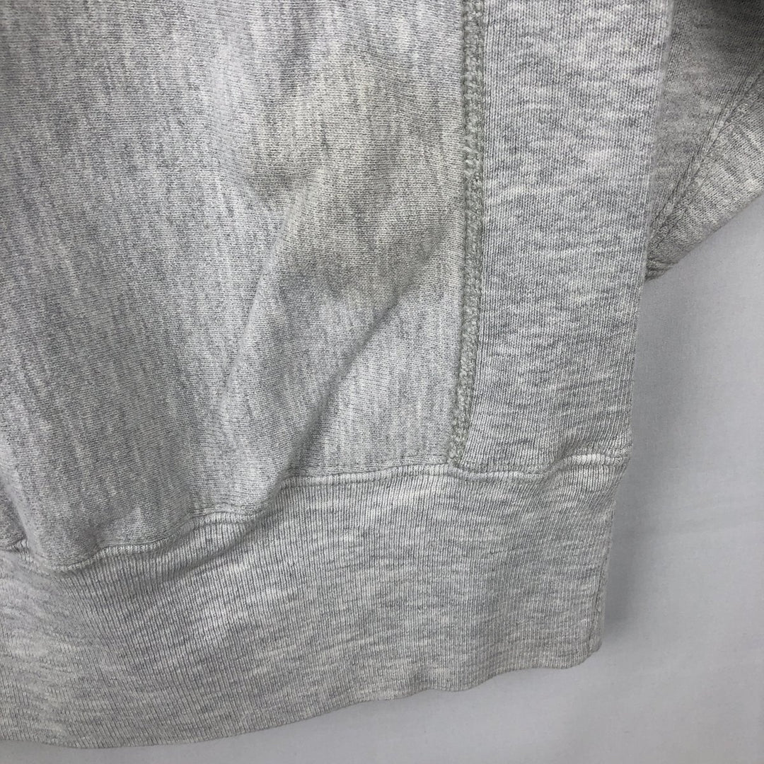 90'S Champion Reverse Weave Embroidered Tag College Sweatshirt Trainer Made in USA Men's XXL Vintage cotton gray type Vintage Second Hand