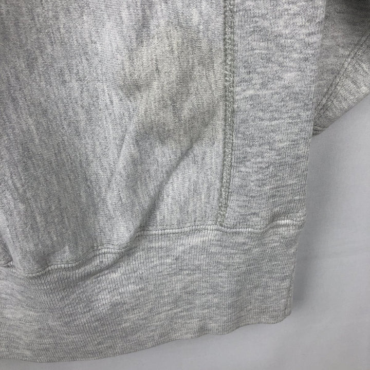 90'S Champion Reverse Weave Embroidered Tag College Sweatshirt Trainer Made in USA Men's XXL Vintage cotton gray type Vintage Second Hand