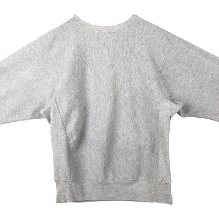90'S Champion Reverse Weave University of Wisconsin College Sweatshirt with Embroidered Tag, Made in USA cotton gray type Vintage Second Hand