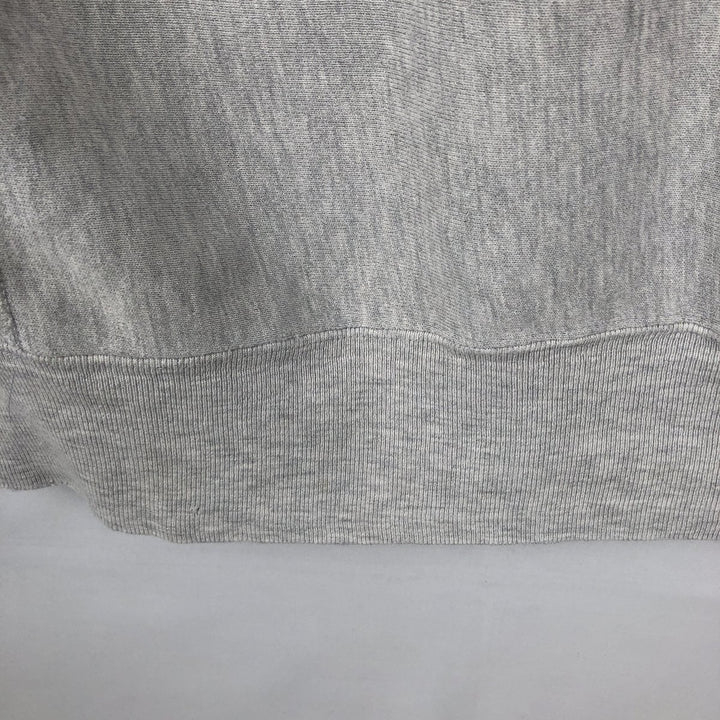 90'S Champion Reverse Weave University of Wisconsin College Sweatshirt with Embroidered Tag, Made in USA cotton gray type Vintage Second Hand