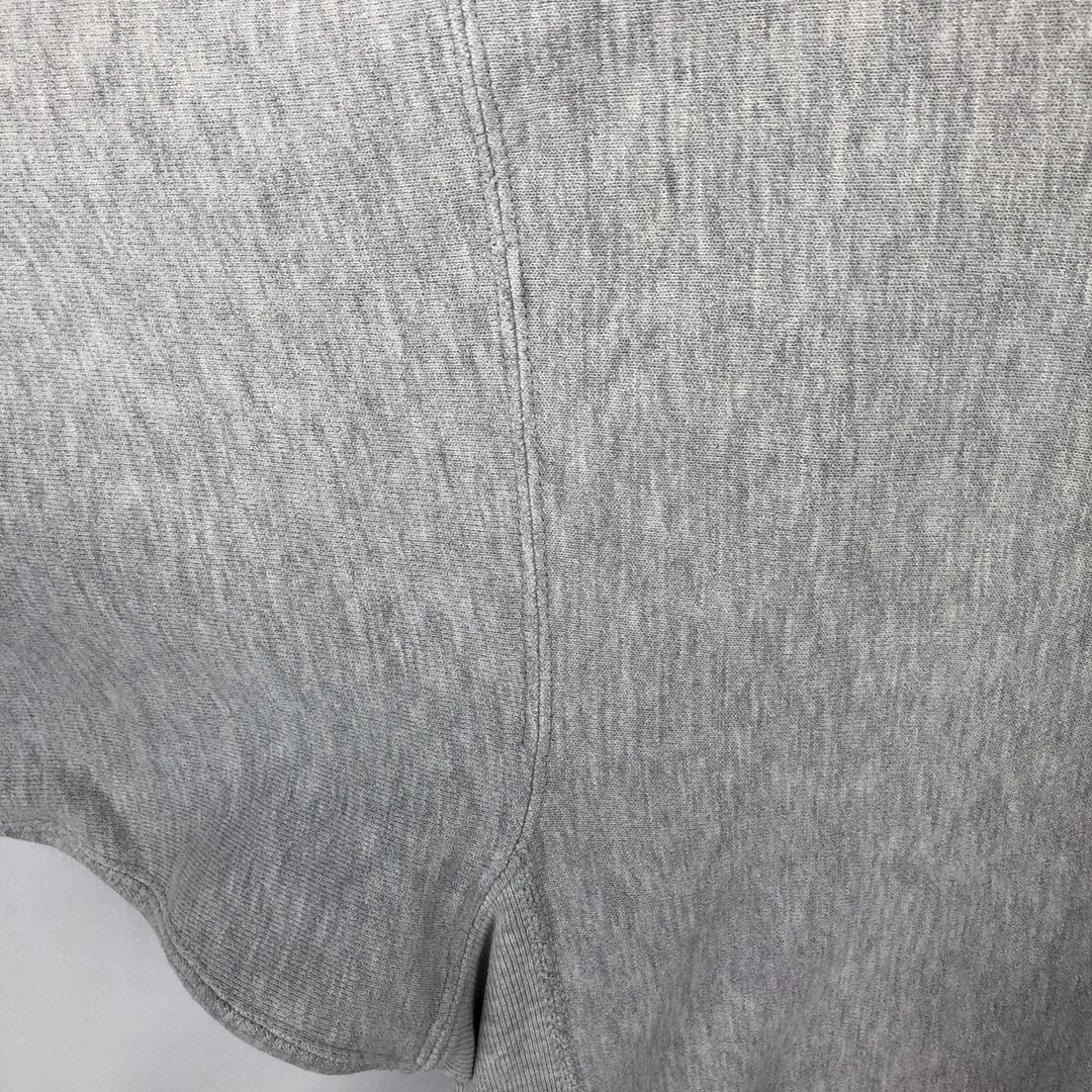 90'S Champion Reverse Weave University of Wisconsin College Sweatshirt with Embroidered Tag, Made in USA cotton gray type Vintage Second Hand