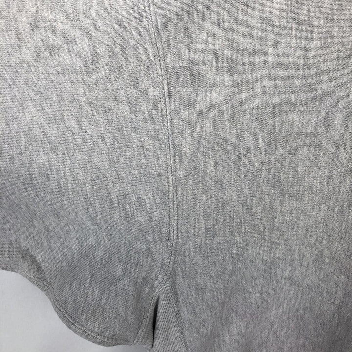 90'S Champion Reverse Weave University of Wisconsin College Sweatshirt with Embroidered Tag, Made in USA cotton gray type Vintage Second Hand