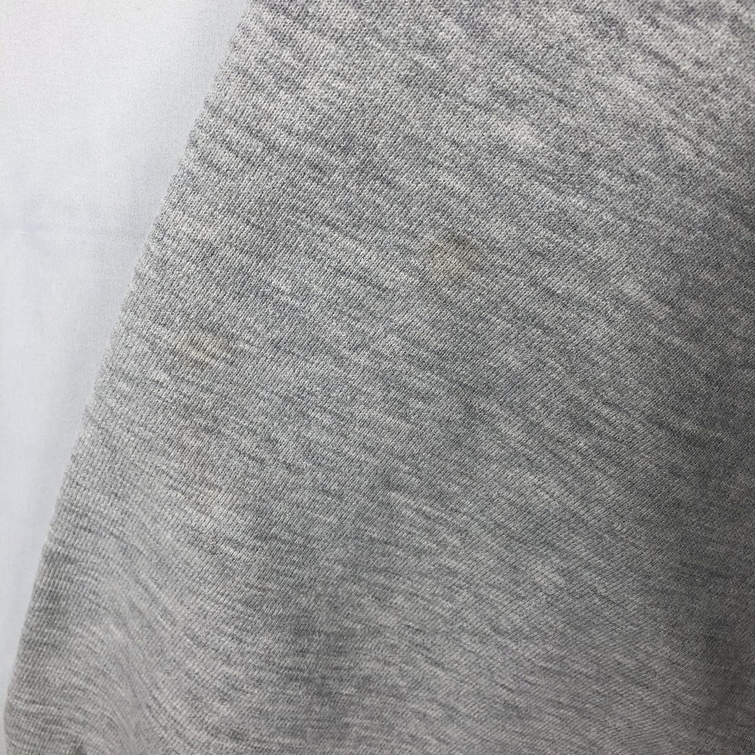 90'S Champion Reverse Weave University of Wisconsin College Sweatshirt with Embroidered Tag, Made in USA cotton gray type Vintage Second Hand