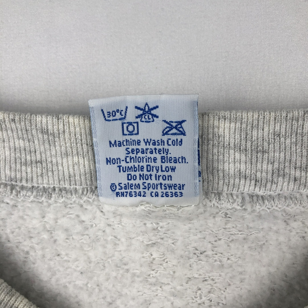 Vintage 90'S SALEM NFL Green Bay Packers Print Sweatshirt, Made in USA, Men's Size L cotton gray type Vintage Second Hand