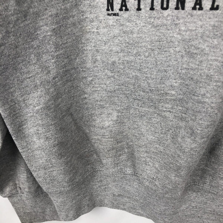 Vintage 90'S Lee SPORT printed sweatshirt, made in the USA, size M, men's cotton gray type Vintage Second Hand