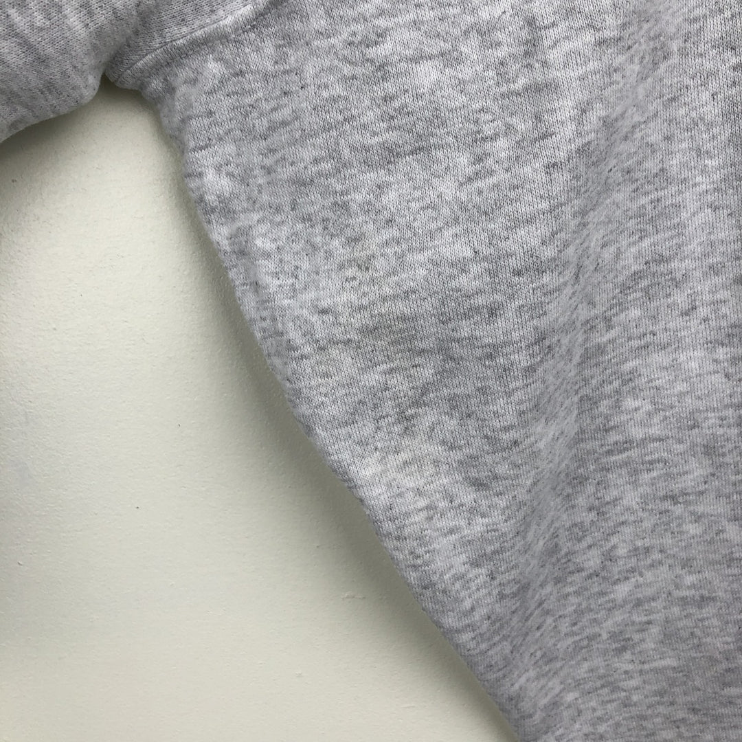 90'S Nutmeg NHL Anaheim Mighty Daks Print Sweatshirt, Made in USA, Men's XL (approx.) cotton gray type Vintage Second Hand