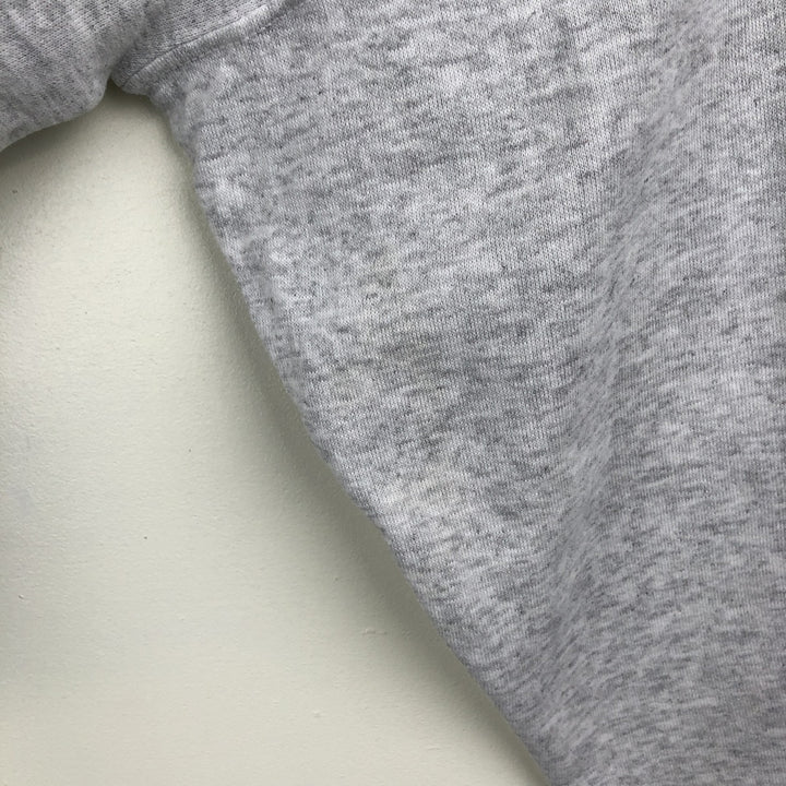 90'S Nutmeg NHL Anaheim Mighty Daks Print Sweatshirt, Made in USA, Men's XL (approx.) cotton gray type Vintage Second Hand