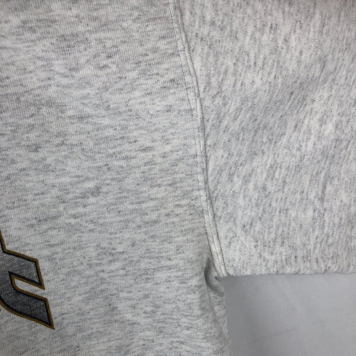 90'S Nutmeg NFL Jacksonville Jaguars Print Sweatshirt, Made in USA, Men's Size XL (approx.) cotton gray type Vintage Second Hand
