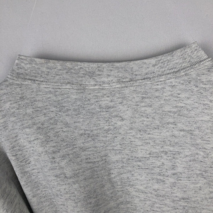 90'S Nutmeg NFL Jacksonville Jaguars Print Sweatshirt, Made in USA, Men's Size XL (approx.) cotton gray type Vintage Second Hand