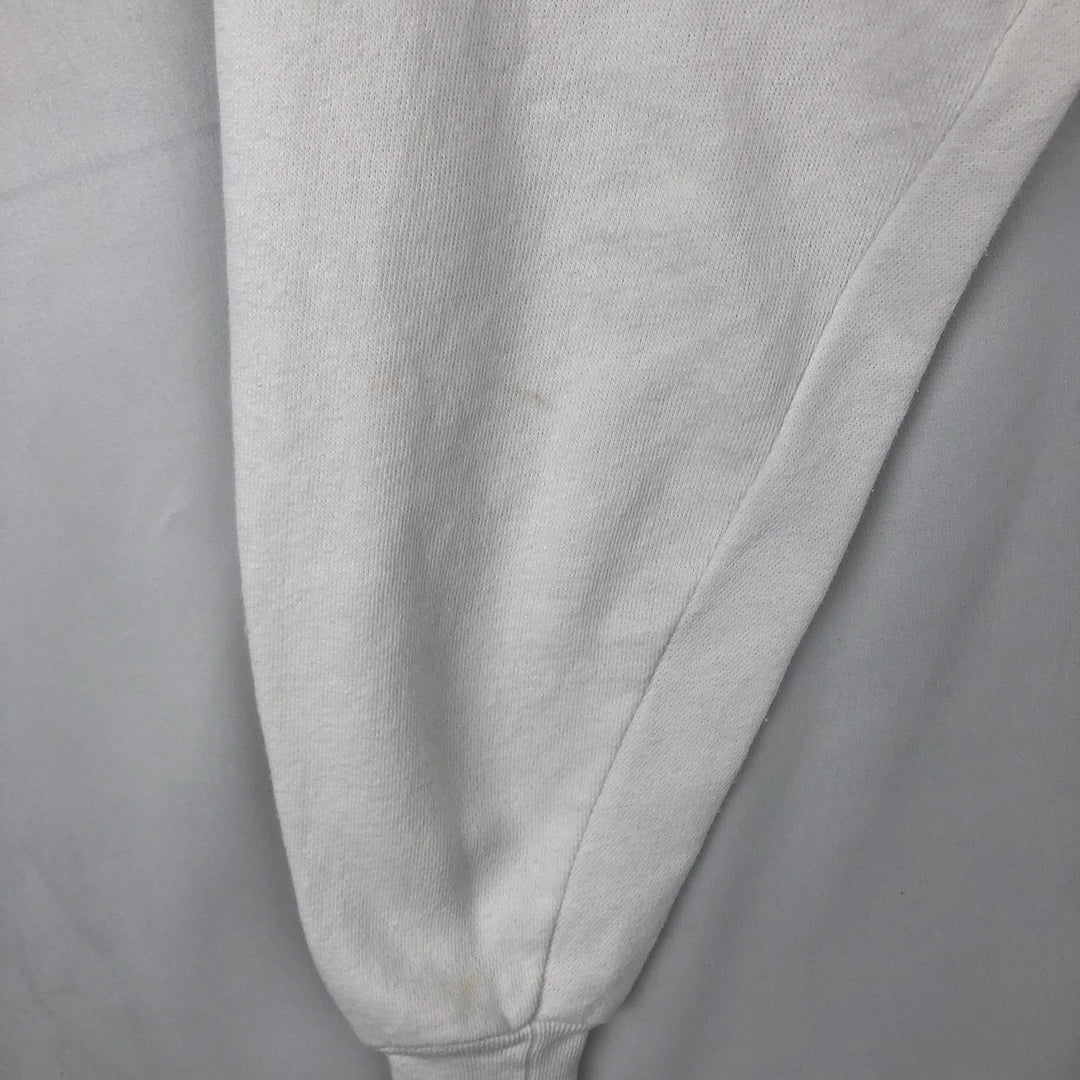 80'S TRENCH NFL Denver Broncos Print Sweatshirt, Made in USA, Men's Size L (Equivalent), Vintage polyester white type Vintage Second Hand